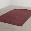 Classic Collection Contour ullmatta 200 x 300 cm vinröd