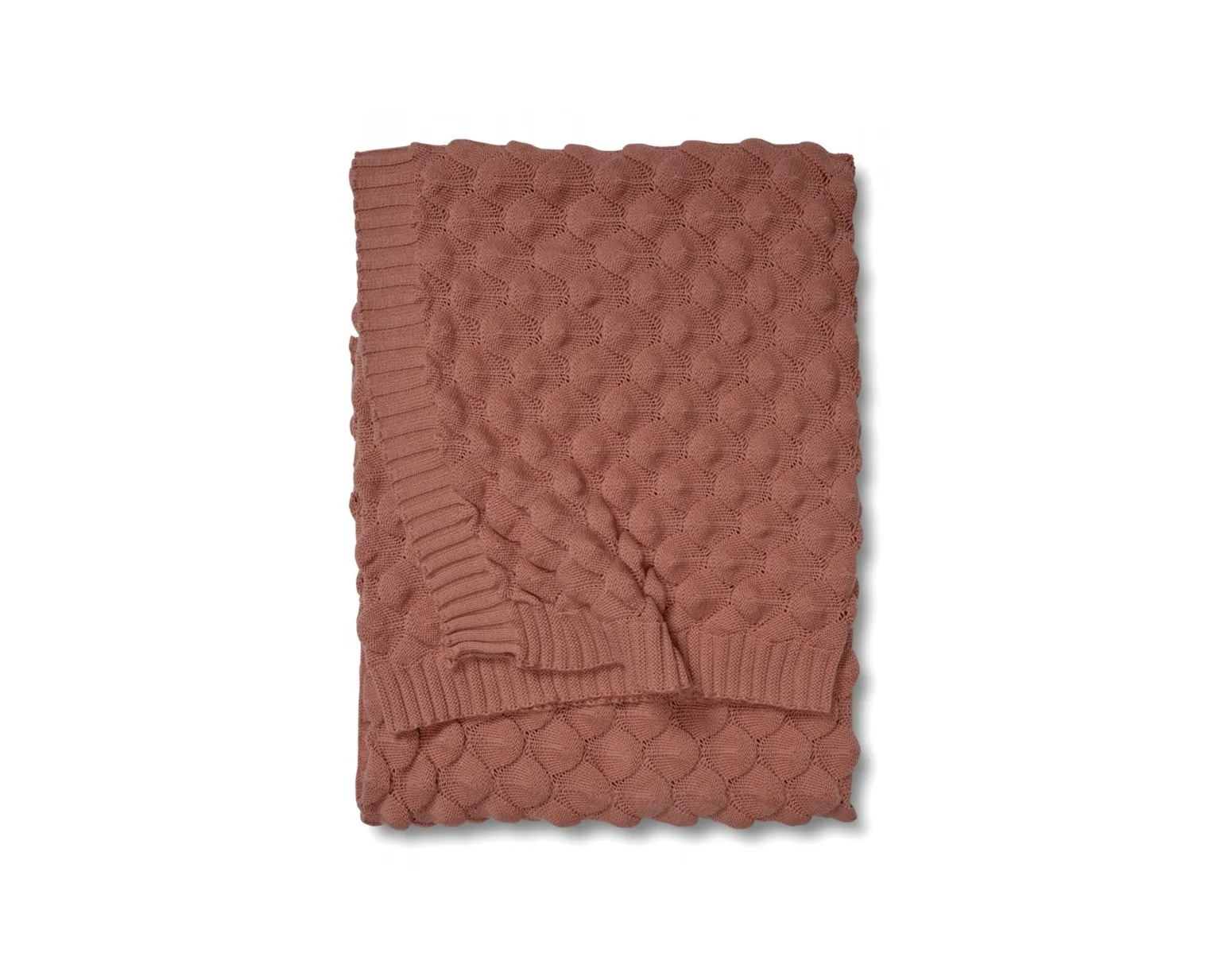 Classic Collection Gems filt 130 x 170 cm korallröd