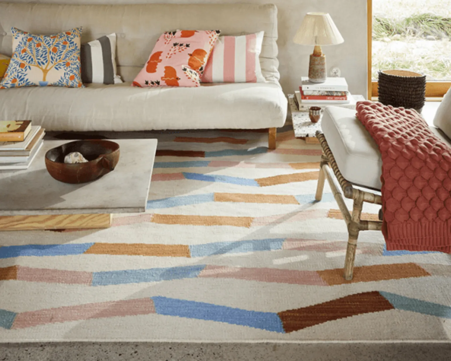 Classic Collection Gems filt 130 x 170 cm korallröd