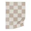 Classic Collection Pläd Square filt 130 x 170 cm beige