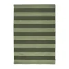 Classic Collection Stripe Boucle matta 200 x 300 cm grön