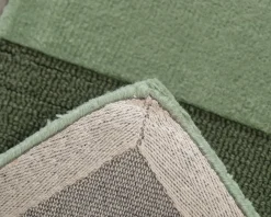 Classic Collection Stripe Boucle matta 200 x 300 cm grön