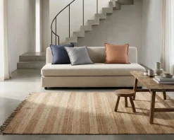 Classic Collection Stripes jutematta 250 x 350 cm natur