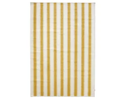 Classic Collection Stripes matta 170 x 230 cm gul