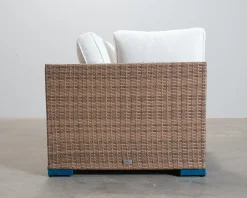 Comfort Garden Bahamas utomhus hörnmodul brun / vit