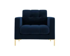 Cosmopolitan Design Bali fåtölj mörkblå