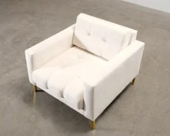 Cosmopolitan Design Bali fåtölj vit