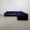 Cosmopolitan Design Bali hörnsoffa blå