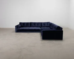 Cosmopolitan Design Bali hörnsoffa blå