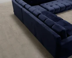 Cosmopolitan Design Bali hörnsoffa blå