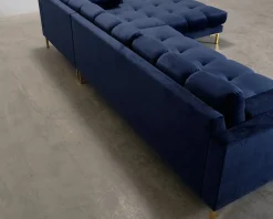 Cosmopolitan Design Bali 4-sits soffa blå