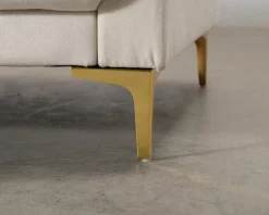 Cosmopolitan Design Bali 2-sits soffa ljusbeige