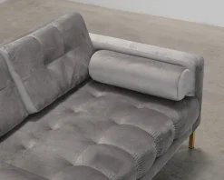 Cosmopolitan Design Bali 2-sits soffa ljusgrå