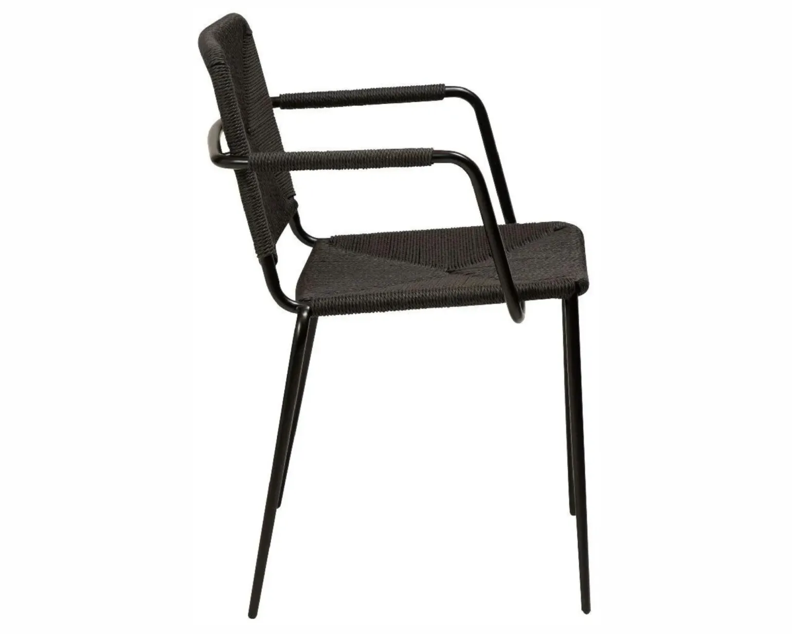 Dan-Form Stiletto stol svart