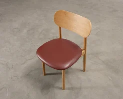 Decotique Elephant stol ek / läder, set om 2