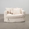 Decotique Le Grand Air Love Seat fåtölj Creamy White