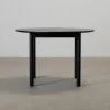 Decotique Milo runt matbord svart ø 110 cm