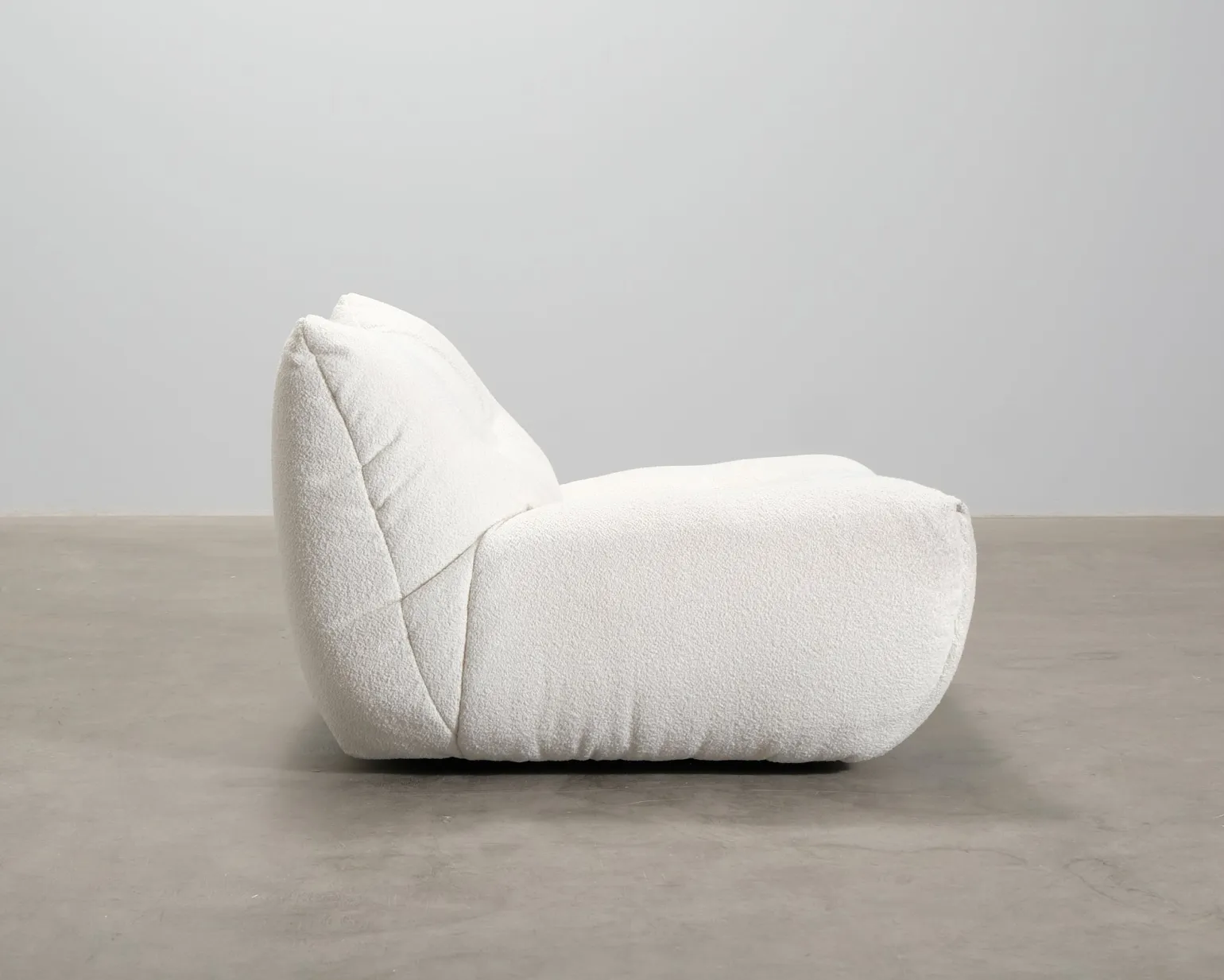 Decotique Mono soffmodul (vänster) / fåtölj, vit