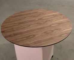 Decotique Social bordsskiva ø 110 valnöt / svart