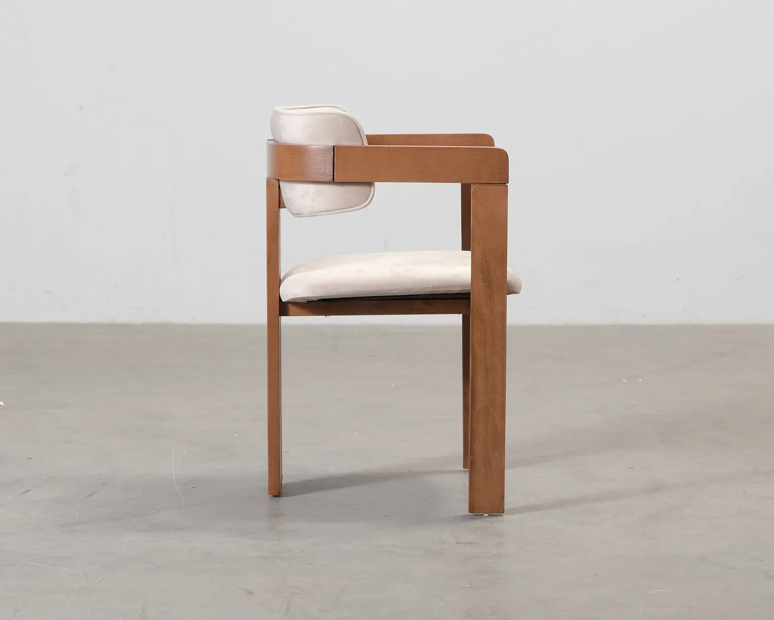 Dellon stol brun, set om 2