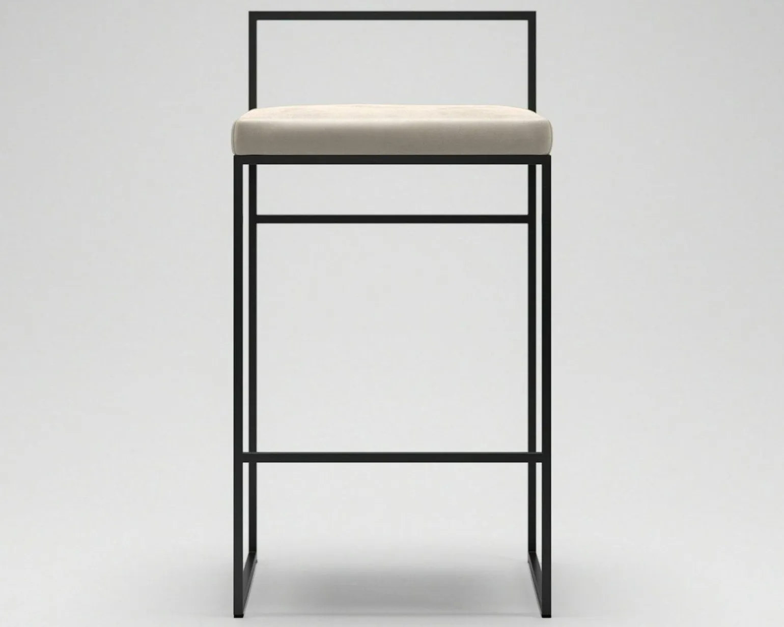 Department barpall beige / svart