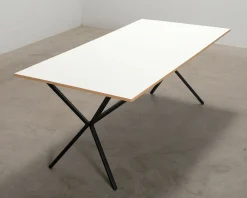Department Loft matbord vit / svart