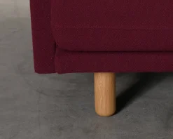 De Vorm Arnhem 3-sits soffa röd