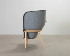 De Vorm Pod PET Felt fåtölj grå