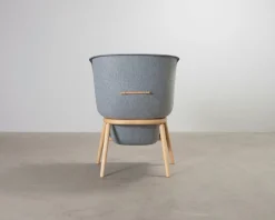 De Vorm Pod PET Felt fåtölj grå