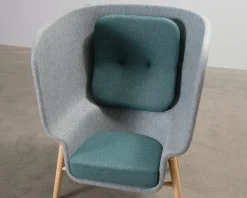 De Vorm Pod PET Felt fåtölj grå