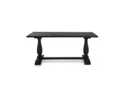 Dijon matbord 200 cm svart