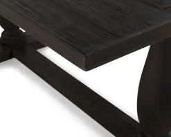 Dijon matbord 200 cm svart