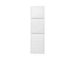 DIYTI Plain solsängsdyna vit