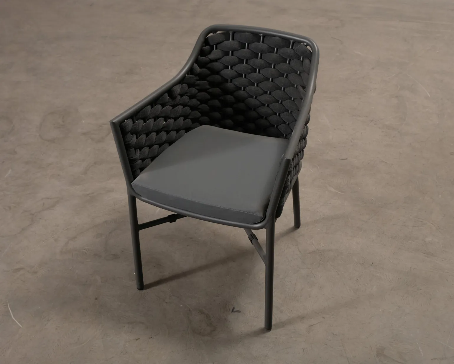 Drigani Love Chair trädgårdsstol grå