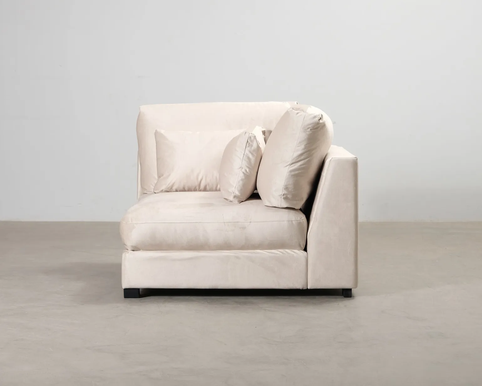 Dubai hörnmodul beige