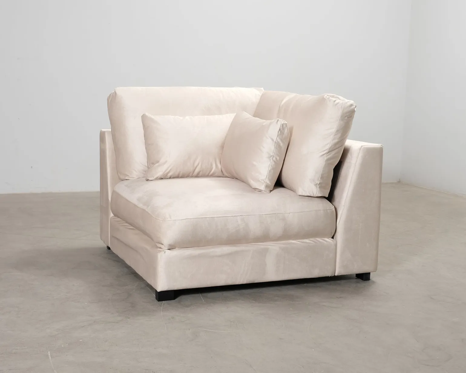 Dubai hörnmodul beige
