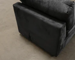 Dubai soffmodul mörkgrå