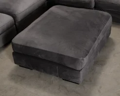 Dubai U-soffa grå