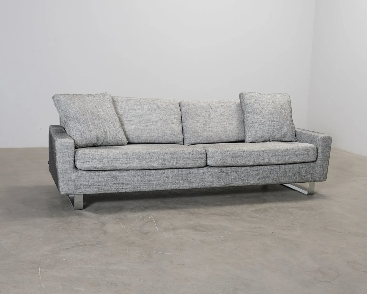 DUX Fire 2,5-sits soffa grå