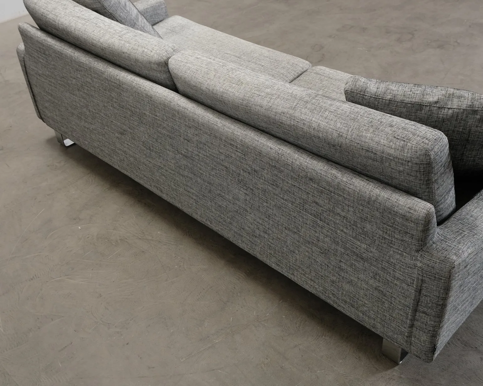 DUX Fire 2,5-sits soffa grå