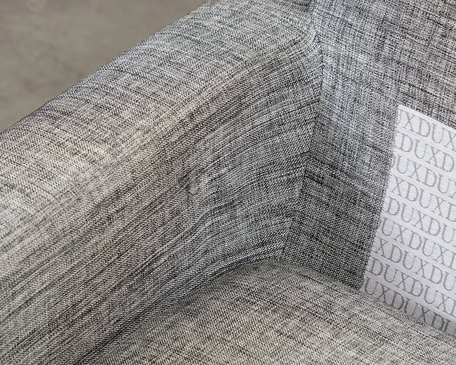 DUX Fire 2,5-sits soffa grå