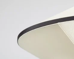 Edgeform Tafta pendellampa ø 65 cm svart / naturvit