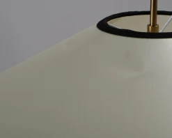 Edgeform Tafta pendellampa ø 65 cm svart / naturvit