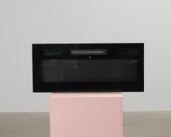 Elektrisk kamin svart