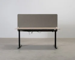 Elektriskt skrivbord med skärm 160 cm