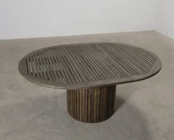 FeelDesign Circle förlängningsbart trädgårdsbord 130-180 cm