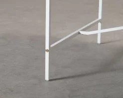 FeelDesign Cliff matbord 200 cm vit / ek