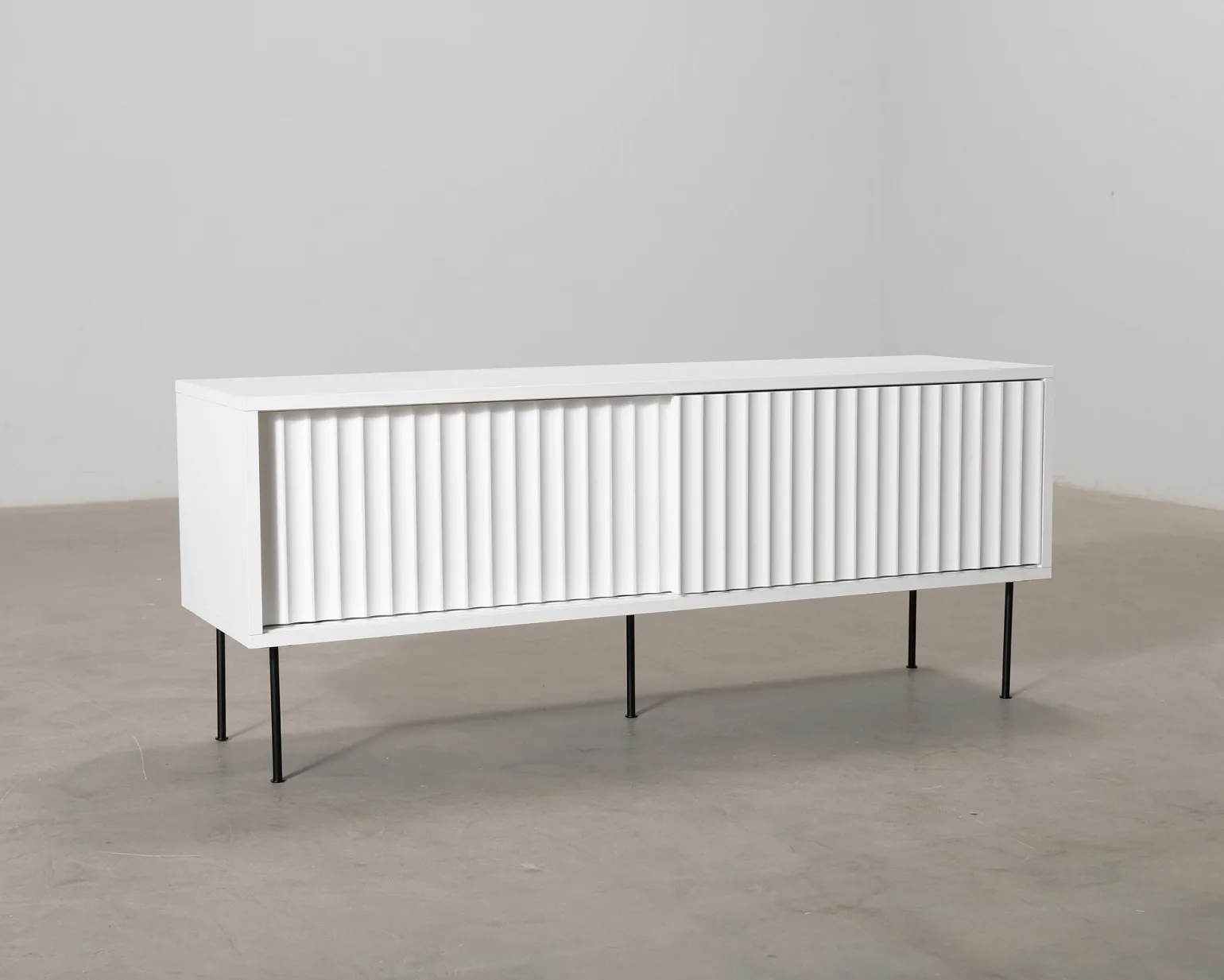 FeelDesign Flow TV-bänk vit