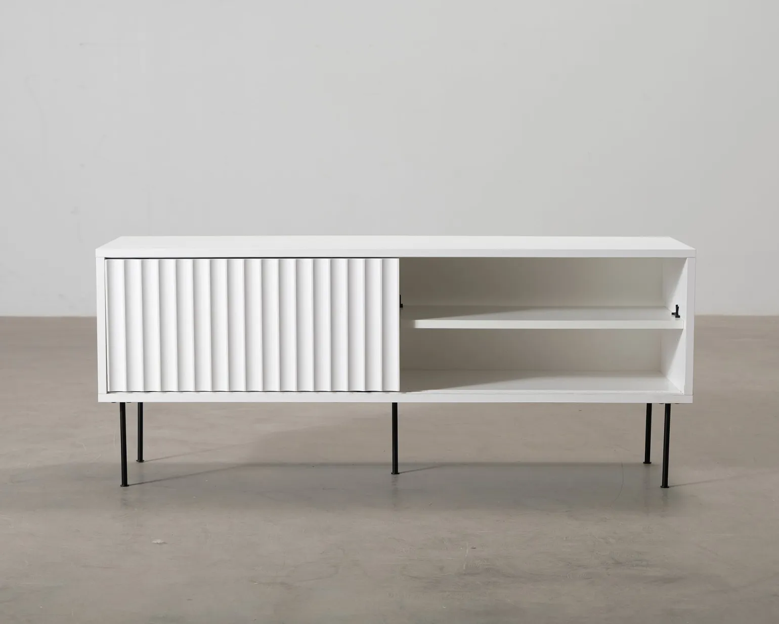 FeelDesign Flow TV-bänk vit