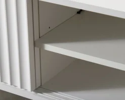 FeelDesign Flow TV-bänk vit